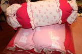kit berço menina 11 peças