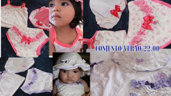 conjunto praia (chapéu +cobre fralda,regata